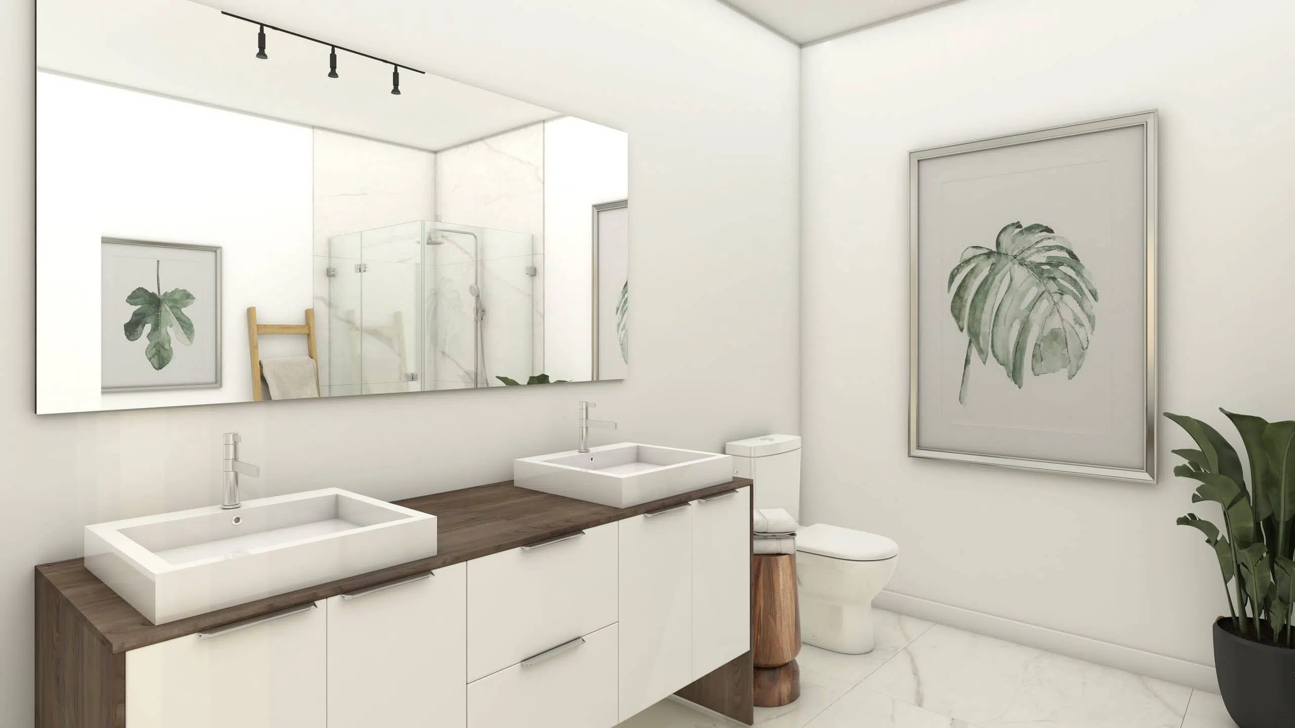 Boisé masson salle de bain